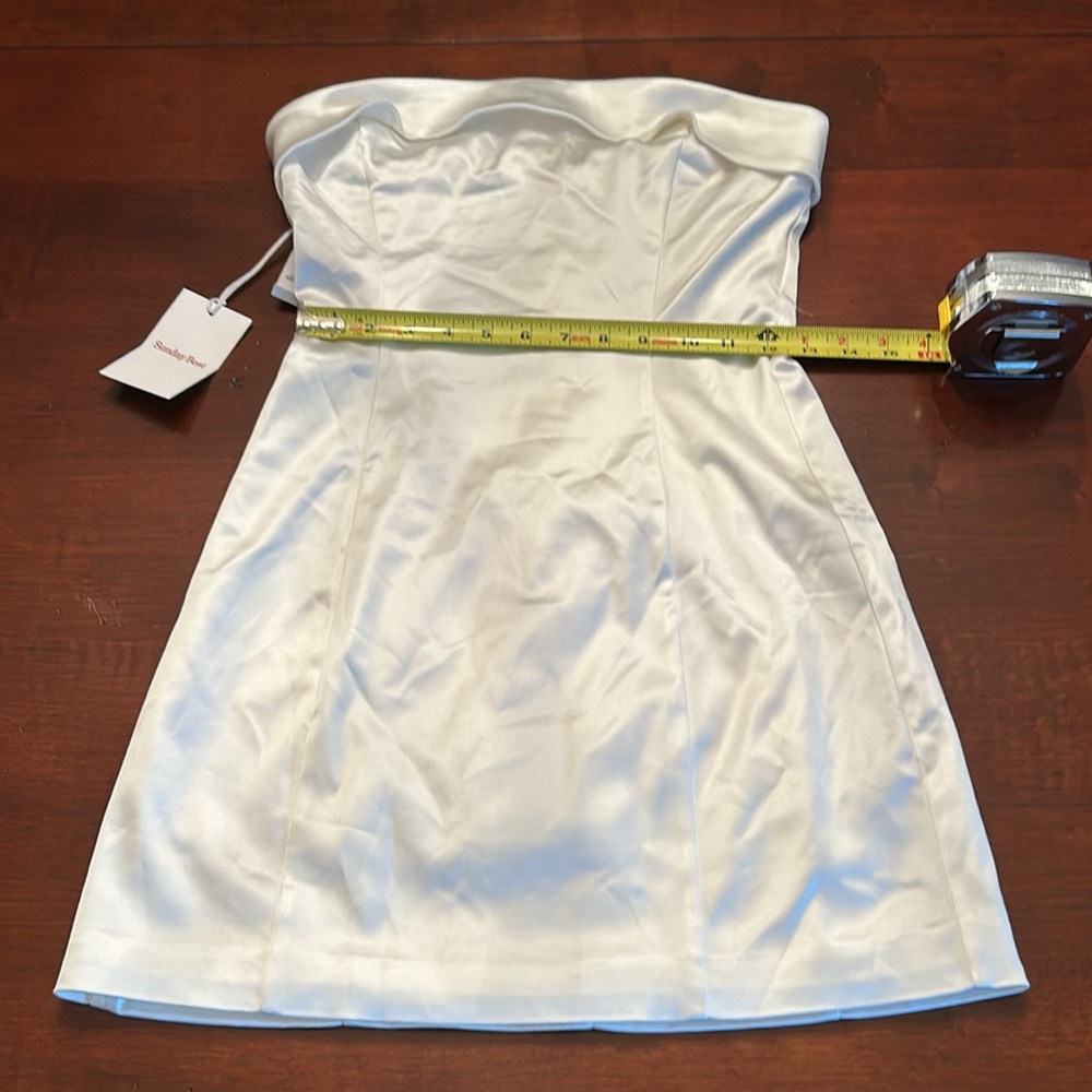NWT Aritzia Sunday Best shimmer tube ldress size 8 - Picture 3 of 13